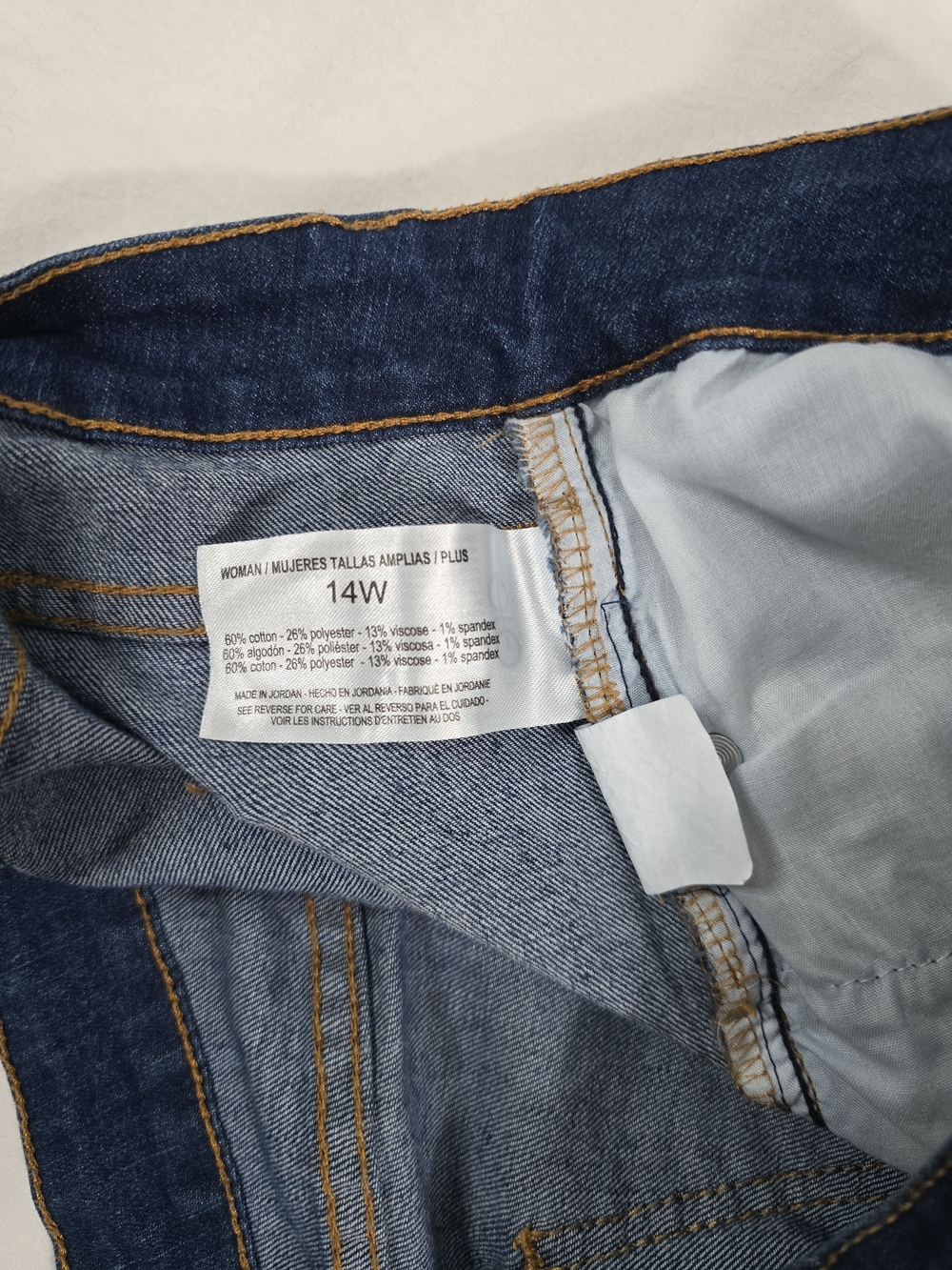 Dark Wash Denim Shorts - Picture 5 of 8